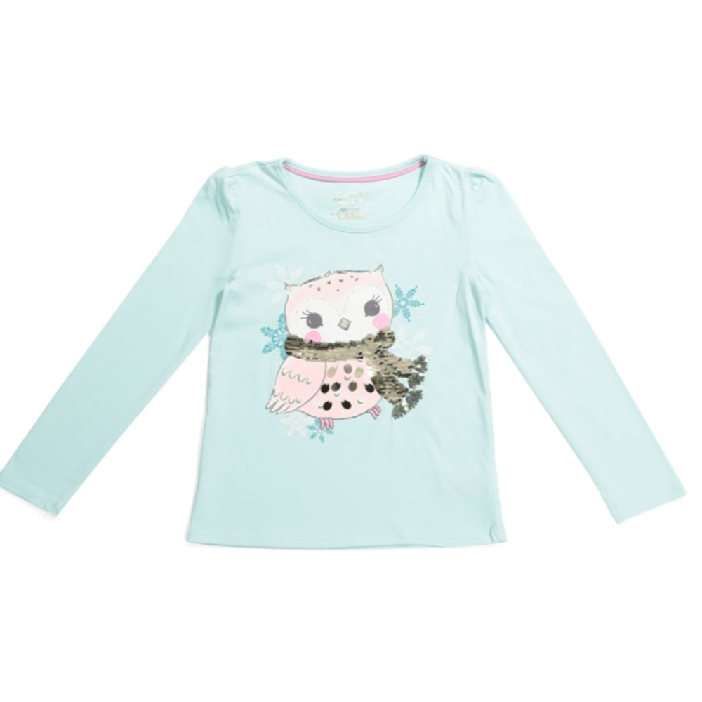 🎁 Sequin Cynthia Rowley long sleeve girls top